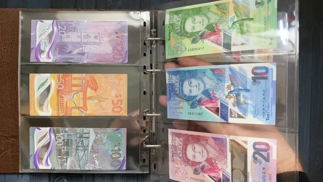 Трендовая Коллекция Полимерных Банкнот 300+/Trending Collection Of Polymer Banknotes 300+