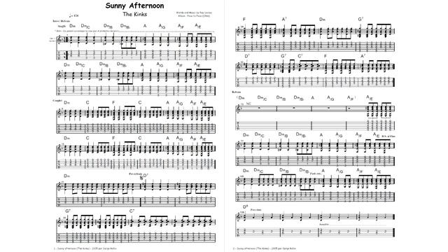 Sunny afternoon (The Kinks) [GUITARLESS BACKING TRACK] смотреть онлайн