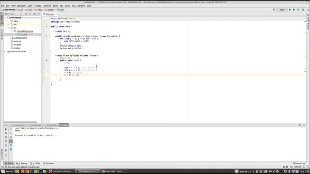 Урок по Java 71: Многопоточность 6: атомарные переменные смотреть онлайн