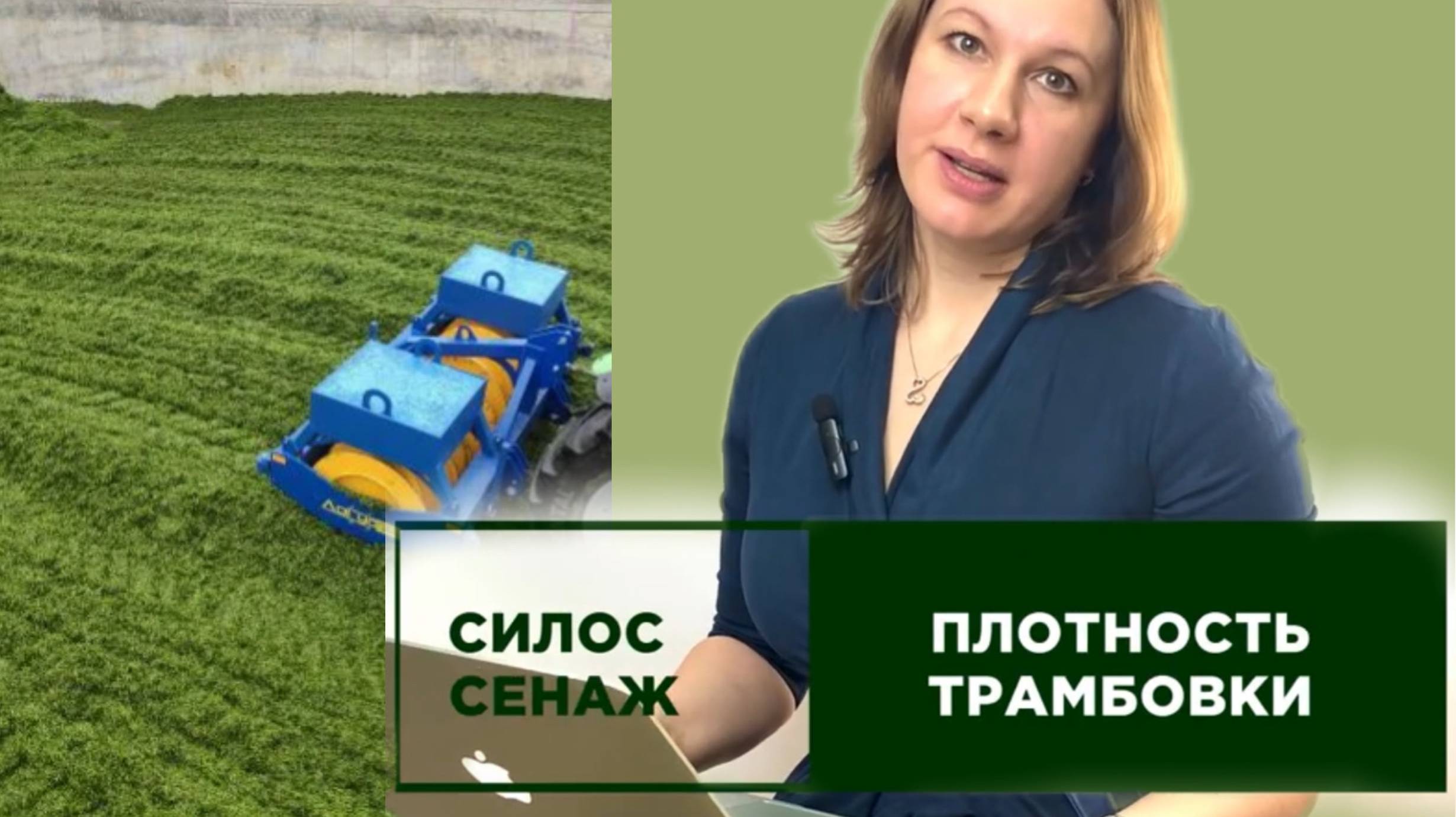 Трамбовка силоса и сенажа - как рассчитать плотность