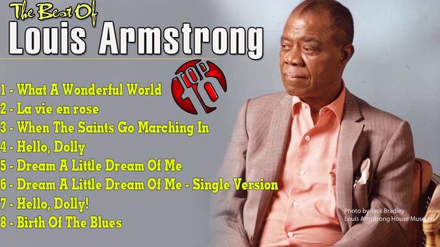 The Very Best Of Louis Armstrong HQ   Louis Armstrong Greatest Hits Full Album 2022   Jazz Songs