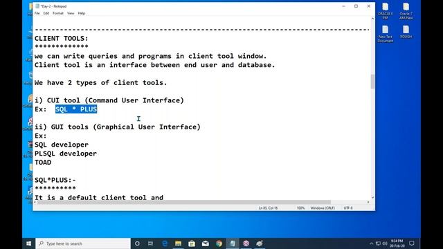 ORACLE 19c tutorial || Demo - 3 || by Mr. Dinesh On 20-02-2020 @9PM смотреть онлайн