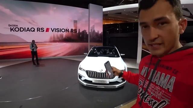 ЧТО ТЫ ТВОРИШЬ, SKODA?! Обзор VISION RS & KODIAQ RS на автосалоне в Париже.