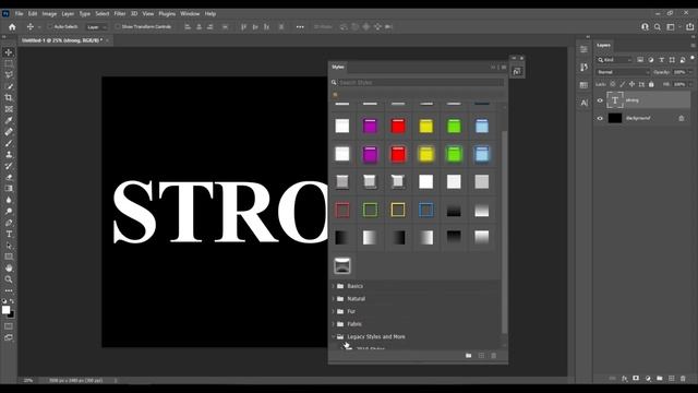 Photoshop Quick Tip # 5: One Click Gold Text Effect - Photoshop Tutorial смотреть онлайн
