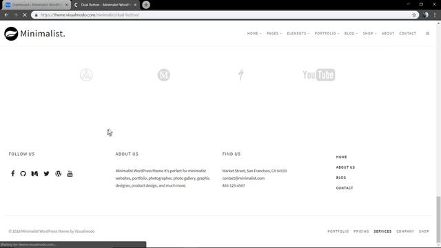 Minimalist WordPress Theme - Clean & Modern Responsive Site Builder смотреть онлайн