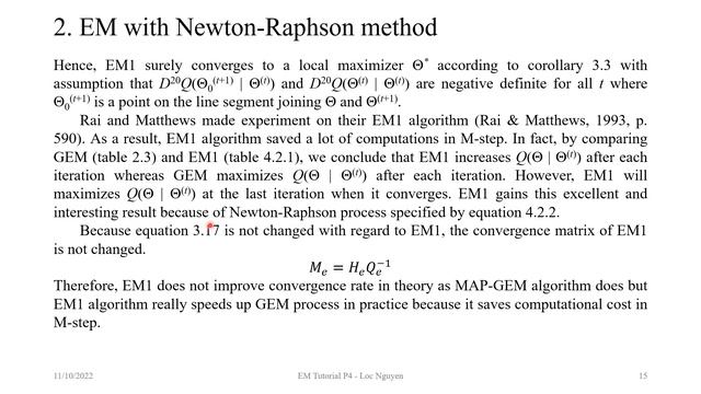 Tutorial on EM algorithm – Part 4 смотреть онлайн