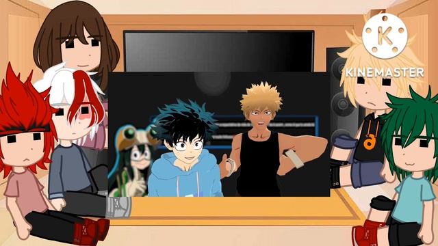 bnha react to izuku Midoriya e Katsuki bakugou RESPONDEM em Boku no hero VR parte 2(2/2) смотреть онлайн