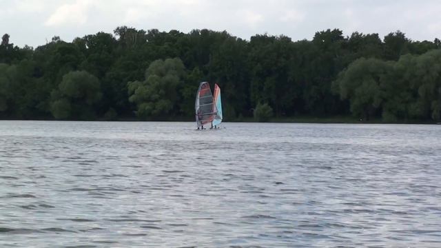 Косинский Морской Клуб, Яхт-клуб Косино, виндсерфинг, дуэт.