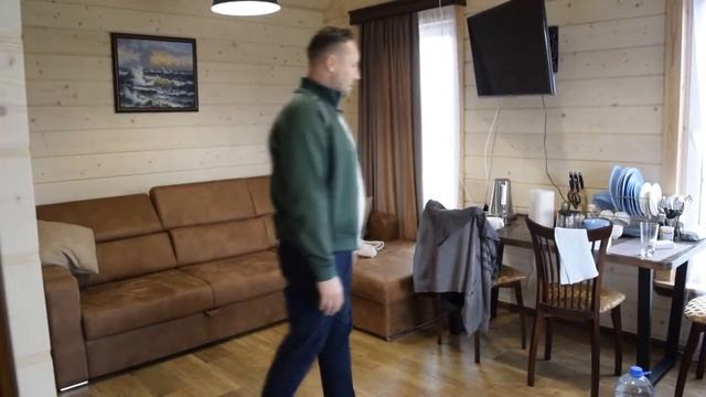 Баня из клееного бруса в д. Сашино смотреть онлайн