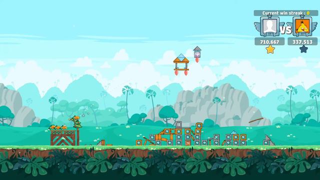 Angry Birds Friends. Star Cup Brawl! SAF vs PAUL. Passage from Sergey Fetisov смотреть онлайн