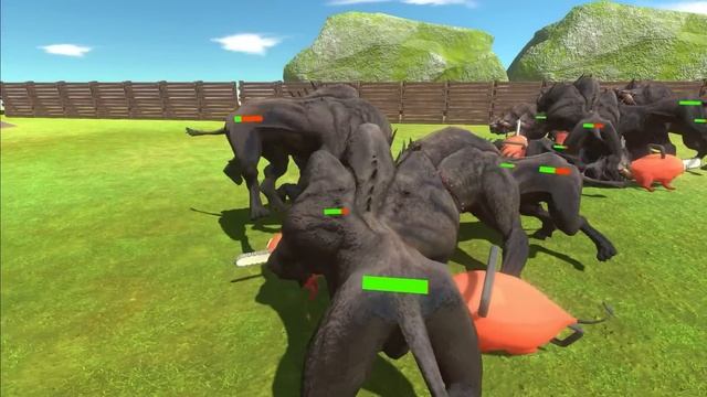Legendary Animals War - Legendary Animals VS Monster Team - Animal Revolt Battle Simulator смотреть онлайн