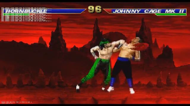 Mortal Kombat mugen char demostration(Hornbuckle) смотреть онлайн