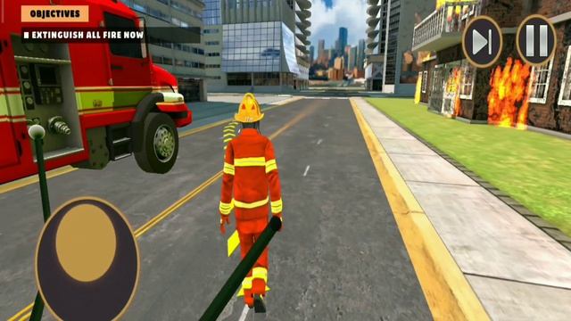 Real Fire Truck Driving Emergency - Car Racing Truck Simulator Android Gameplay смотреть онлайн