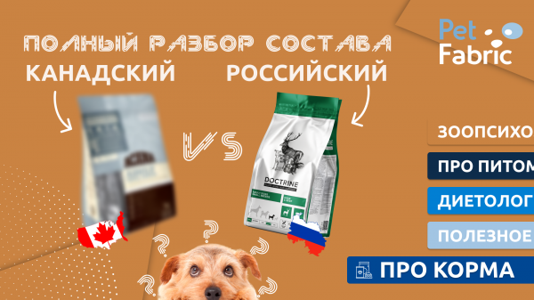 РОССИЙСКИЙ КОРМ VS КАНАДСКИЙ КОРМ. Что лучше?