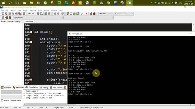 File Input & Output in C++ (using OOP) - Part 6 смотреть онлайн