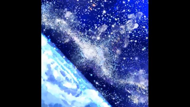 How to draw a space? Как нарисовать космос. Speedpaint смотреть онлайн