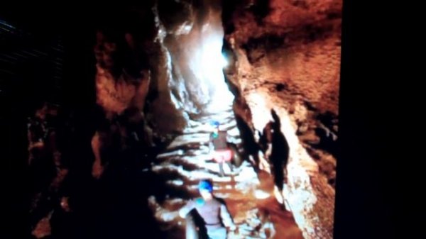 Blackwater Rafting in Glowworm Caves, Waitomo, New Zealand Dec. 28, 2009