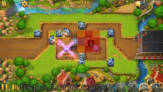 Zotac AQ01. AMD A4-5000 Kabini. FieldRunners 2. Gameplay