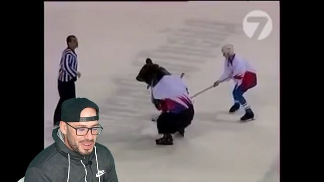 REACTION to Медведь забивает гол смотреть онлайн