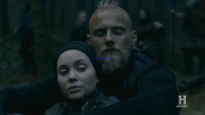 Vikings S5E10 intro song final battle. Harald and Halfdan sing..