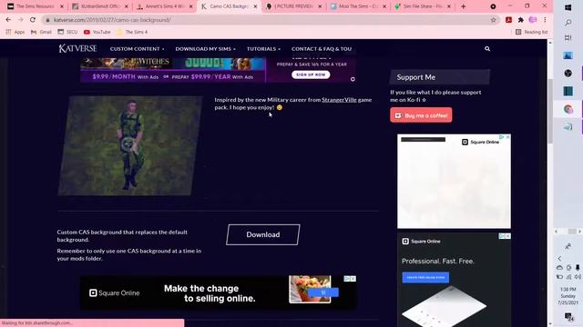 How to Download & Install CAS Backgrounds | Sims 4 | Tutorial + Links смотреть онлайн