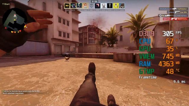 GeForce RTX 2060 -- Intel Core i5-6600K -- CSGO FPS Test Dust 2 Low смотреть онлайн