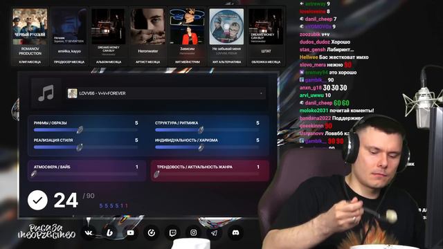 LOVV66 - V+V=FOREVER | Реакция и разбор смотреть онлайн