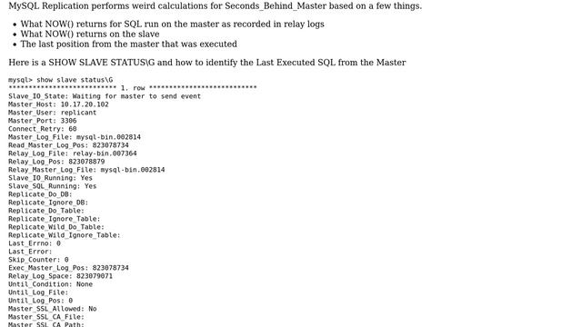Databases: MySQL Replication Lag Behaving Erraticly (2 Solutions!!) смотреть онлайн