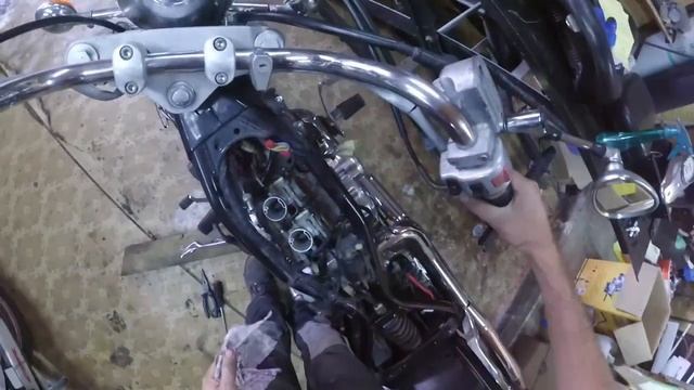 Yamaha XVS400_650 Drag Star. Как снять и поставить карбы. Своими руками.