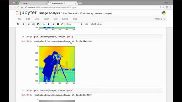 156 Image as float VS ubyte and cmap смотреть онлайн