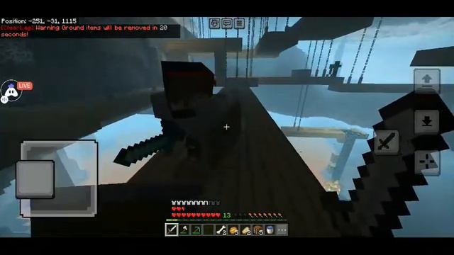Public SMP 24/7 | Java + Pe Crack 1.19 Server | Minecraft Live смотреть онлайн