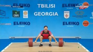 Тяжелая атлетика. Чемпионат Европы 2015 г. Мужчины до 105 кг.