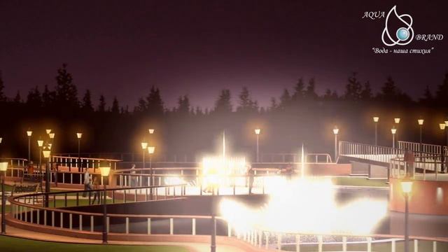 Music Fountain Animation Kazakhstan