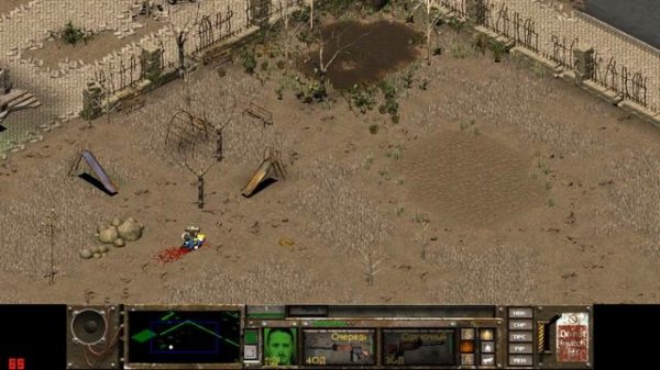 Fallout Tactics - how to find vault-boy special encounter (как найти pip-boy (vault-boy))