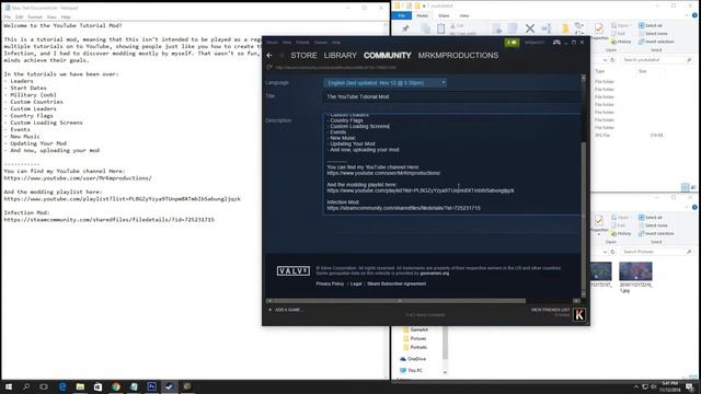 Uploading Your Mod - Hearts of Iron IV Modding #11 смотреть онлайн