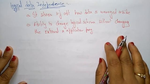 data independence in dbms | logical and physical data | смотреть онлайн