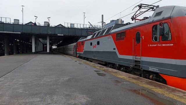 Срыв стоп крана! Отправление ЭП2К-217 с поездом №397/398 Санкт-Петербург - Сыктывкар/Котлас! смотреть онлайн