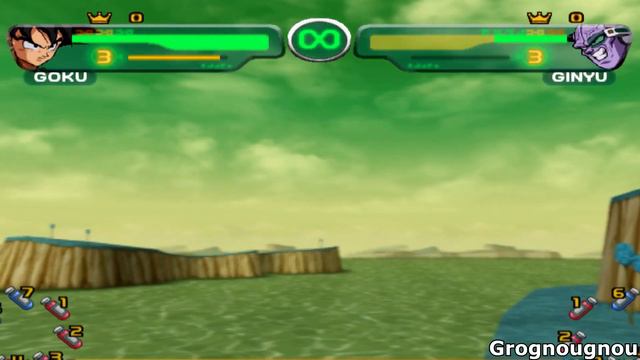Dragon Ball Z Budokai 1 Cheats : Free Camera (Namek Planet Exploration)