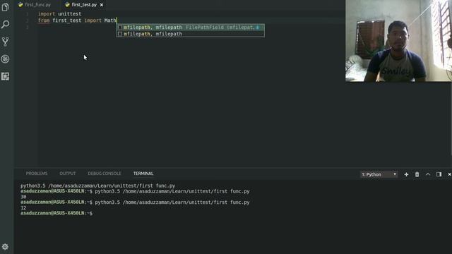 Bangla Python Basic Uniitest Tutorial смотреть онлайн