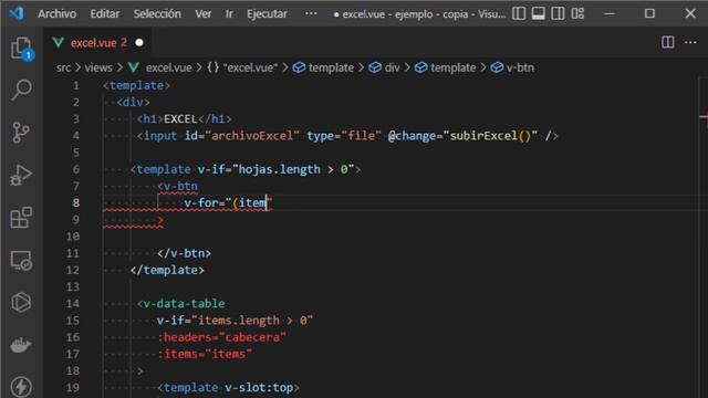 Importar Y Exportar Varias hojas Excel |multiple sheets [ Vuejs En Español ] смотреть онлайн