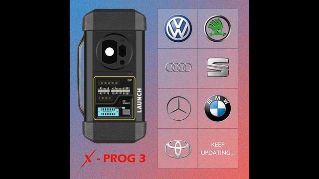 LAUNCH X431 X-PROG 3 Car Key Programming Scan Tool with EEPROM Adapter | FEATURES HIGHLIGHT смотреть онлайн