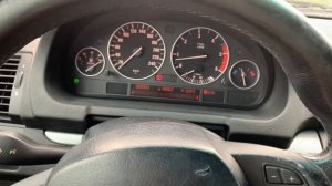 Как сбросить ошибку давления шин?|BMW X5 E53