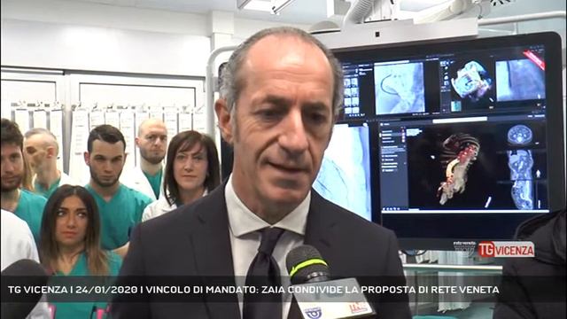 TG VICENZA | 24/01/2020 | VINCOLO DI MANDATO: ZAIA CONDIVIDE LA PROPOSTA DI RETE VENETA смотреть онлайн