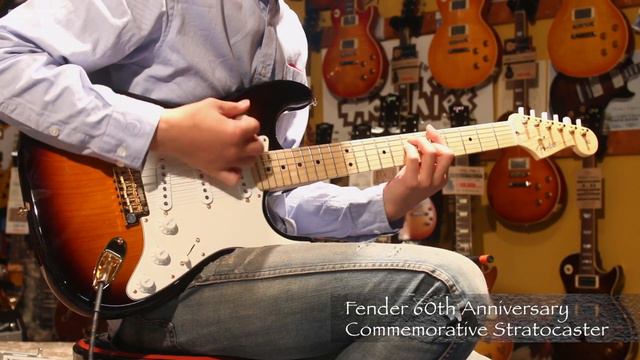 【デジマートNew Gear Showcase】Fender USA / 60th Anniversary Commemorative Stratocaster смотреть онлайн