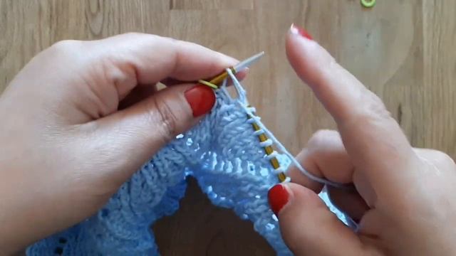 Canotta Arianna / Knitted tank top / Blusa sin mangas a dos agujas смотреть онлайн