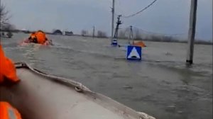 Весеннее наводнение в Кургане. 2024 год