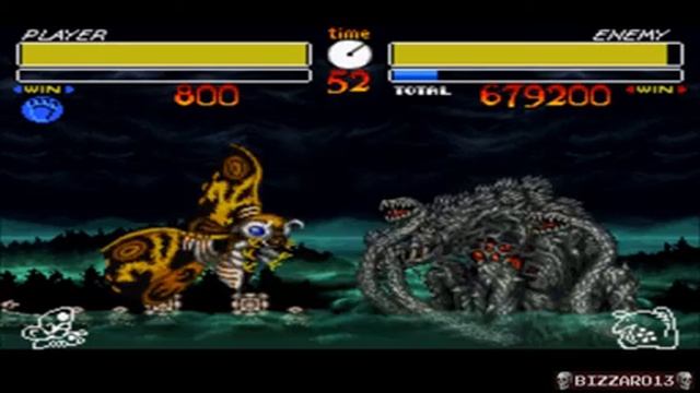 Godzilla Kaijuu Daikessen - Mothra (Super Famicom) смотреть онлайн