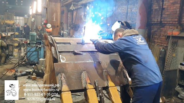 Видеоурок. Как правильно установить антиабразивные пластины на кош. ЗАВОД КОВШЕЙ смотреть онлайн