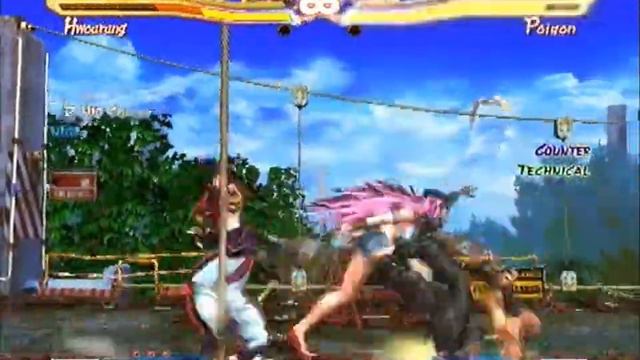 Street Fighter X Tekken - Jin and Hwoarang Vs Poison And Juri смотреть онлайн