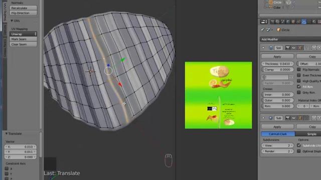 عمل اعلان شيبسي ببرنامج بلندر :الجزء الثاني_chips commercial tut by blender p2 смотреть онлайн